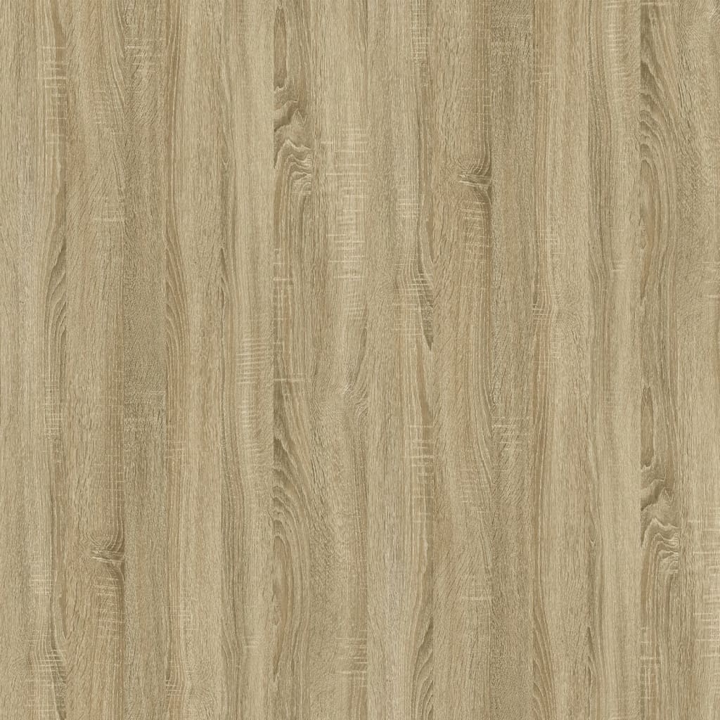 Tavolino rovere sonoma 40x40x35 cm in Legno Multistrato