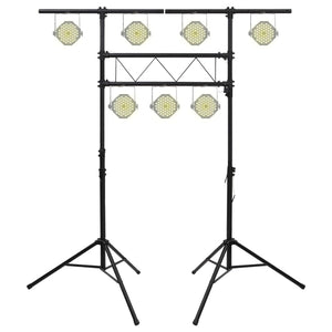 Stativo per Luci Nero 238x115x(180-300) cm Acciaio cod mxl 64509