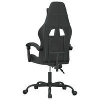 Sedia da Gaming Girevole Nera in Similpelle 349551