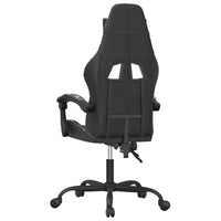 Sedia da Gaming Girevole Nero e Mimetico in Similpelle 349554