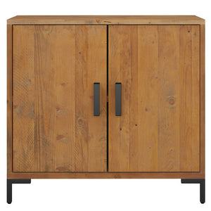 Credenza Marrone 75x35x70 cm in Legno Massello di Pino 349923