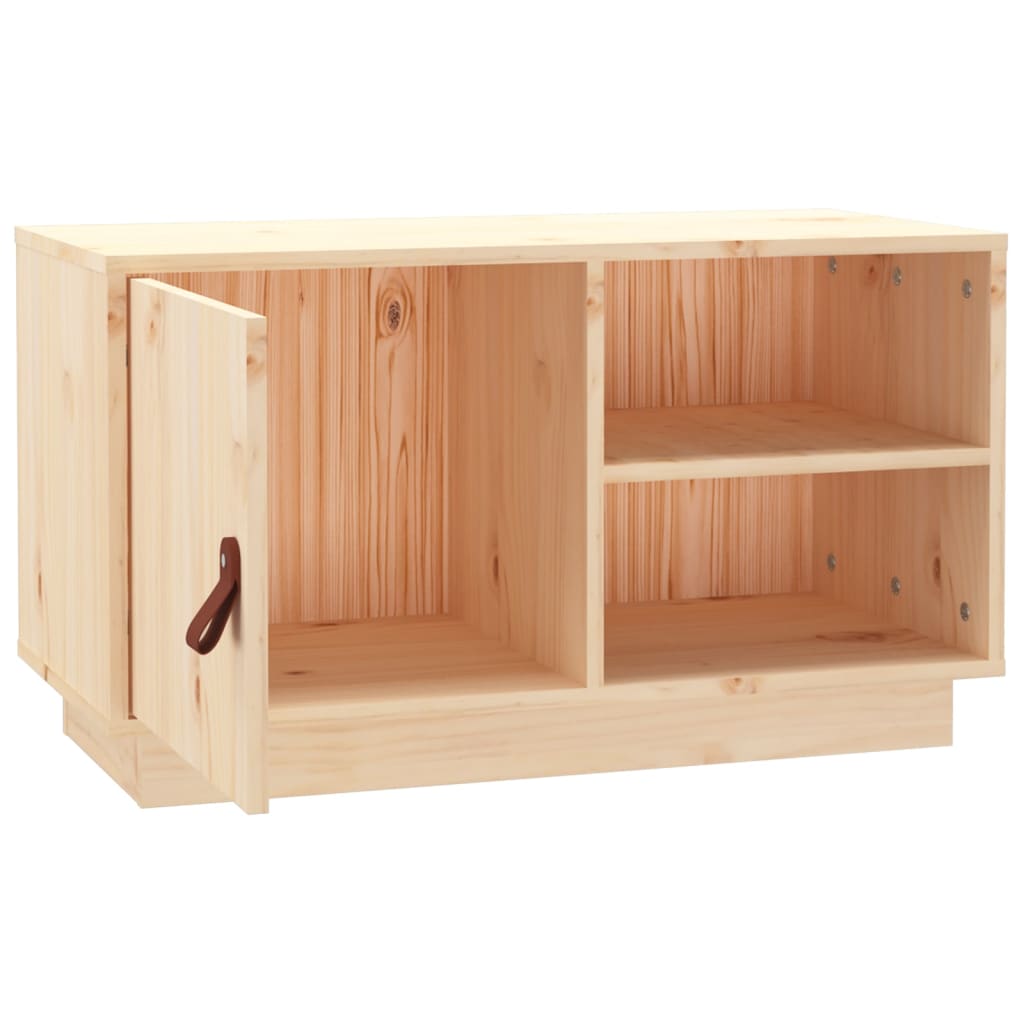 Mobile Porta TV 70x34x40 cm in Legno Massello di Pino cod mxl 6679