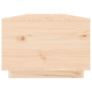 Tavolino da Salotto 100x50x35 cm in Legno Massello di Pino 818265