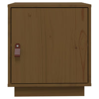 Comodini 2 pz ambra 40x34x45 cm in Legno Massello di Pino 818282