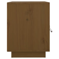 Comodini 2 pz ambra 40x34x45 cm in Legno Massello di Pino 818282