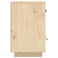 Comodini 2 pz 40x34x55 cm in Legno Massello di Pino cod mxl 30431