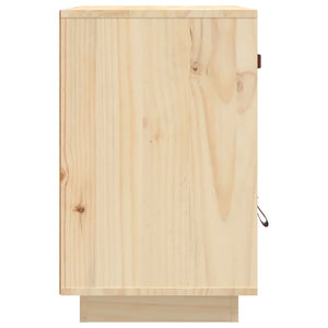 Comodini 2 pz 40x34x55 cm in Legno Massello di Pino cod mxl 30431