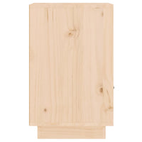 Comodini 2 pz 40x34x55 cm in Legno Massello di Pino cod mxl 30052