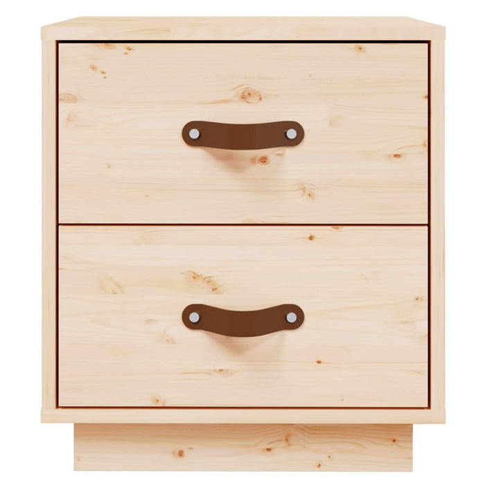 Comodini 2 pz 40x34x45 cm in Legno Massello di Pino 818326