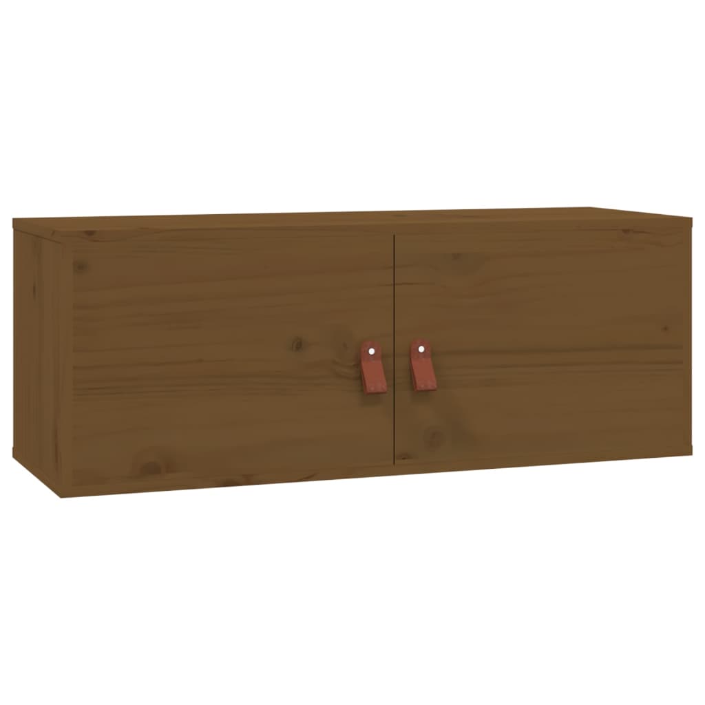 Pensile Miele 80x30x30 cm in Legno Massello di Pino cod 11063