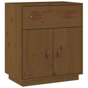 Credenza Miele 65,5x40x75 cm in Legno Massello di Pino 820130