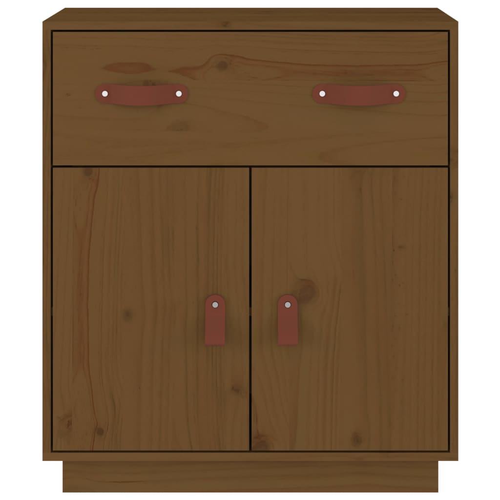 Credenza Miele 65,5x40x75 cm in Legno Massello di Pino 820130