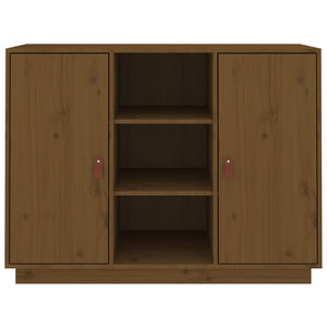 Credenza Miele 100x40x75 cm in Legno Massello di Pino cod 9509