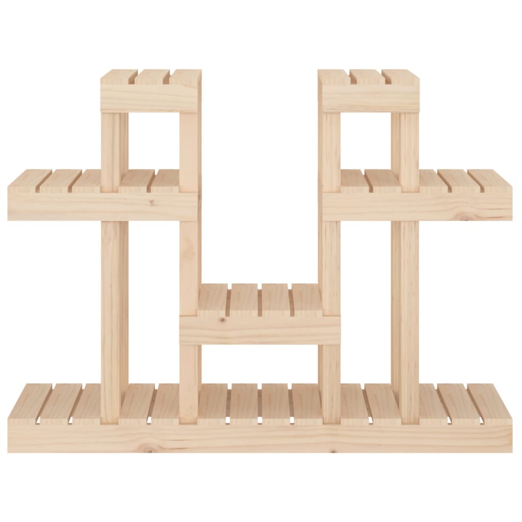 Supporto per Piante 104,5x25x77,5 cm in Legno Massello di Pino 822097