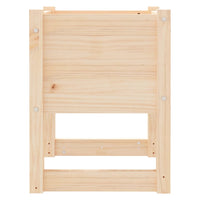 Fioriere 2 pz 40x40x52,5 cm in Legno Massello di Pino 822108