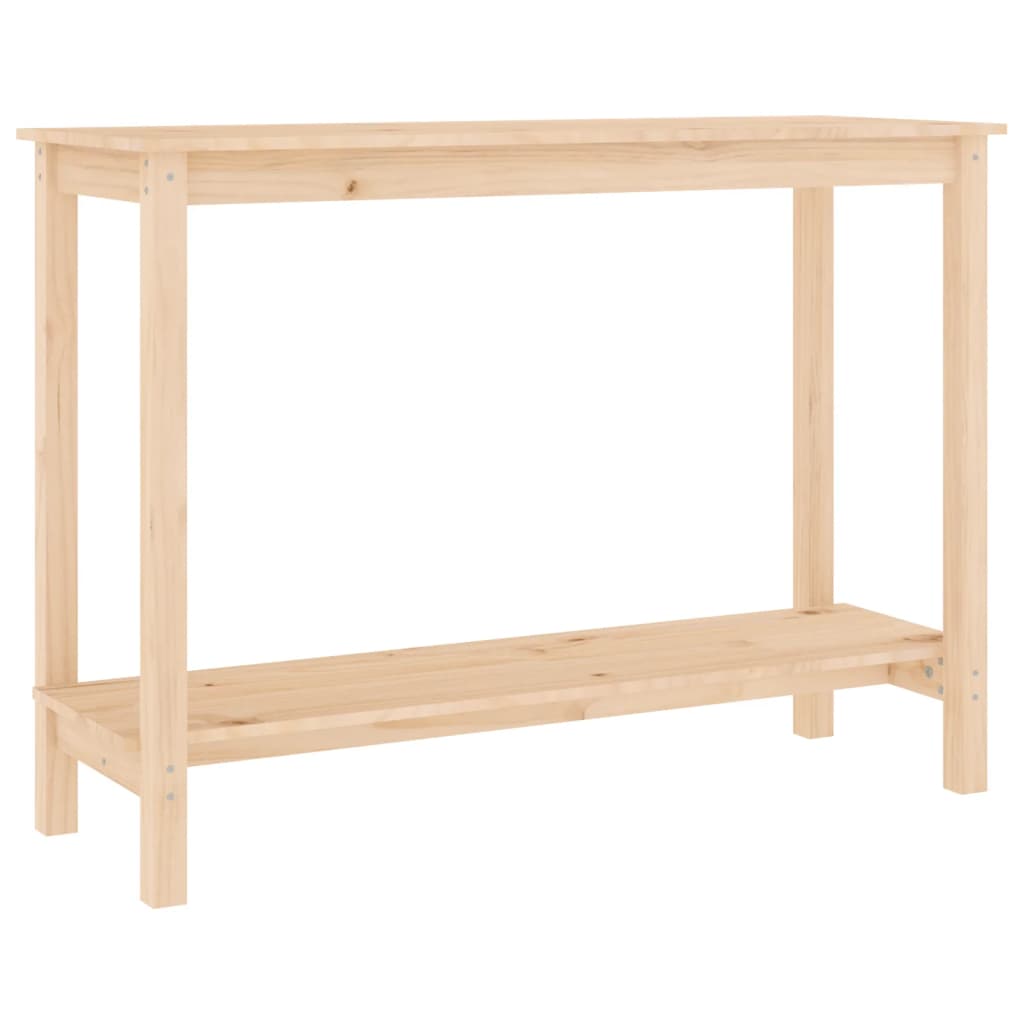 Tavolo Consolle 110x40x80 cm in Legno Massello di Pino cod mxl 17031