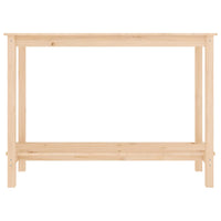 Tavolo Consolle 110x40x80 cm in Legno Massello di Pino cod mxl 17031