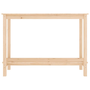 Tavolo Consolle 110x40x80 cm in Legno Massello di Pino cod mxl 17031