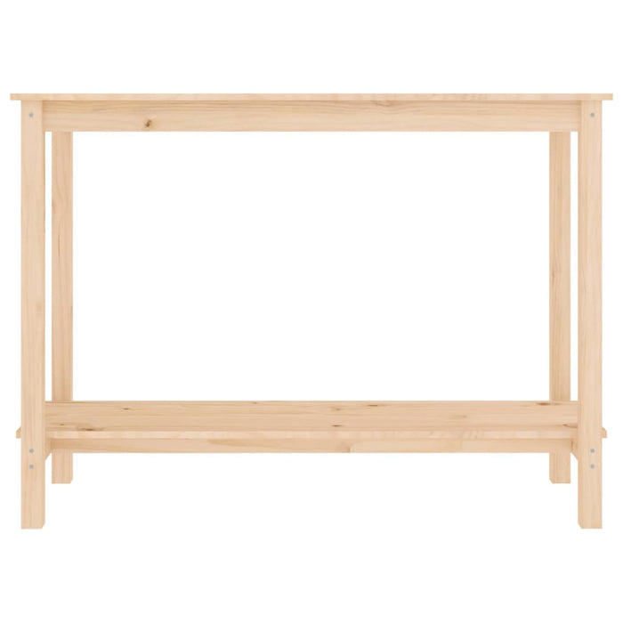 Tavolo Consolle 110x40x80 cm in Legno Massello di Pino cod mxl 17031