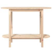 Tavolo Consolle 110x40x80 cm in Legno Massello di Pino 822297