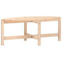 Tavolino da Salotto 118x63x45 cm in Legno Massello di Pino cod mxl 5547