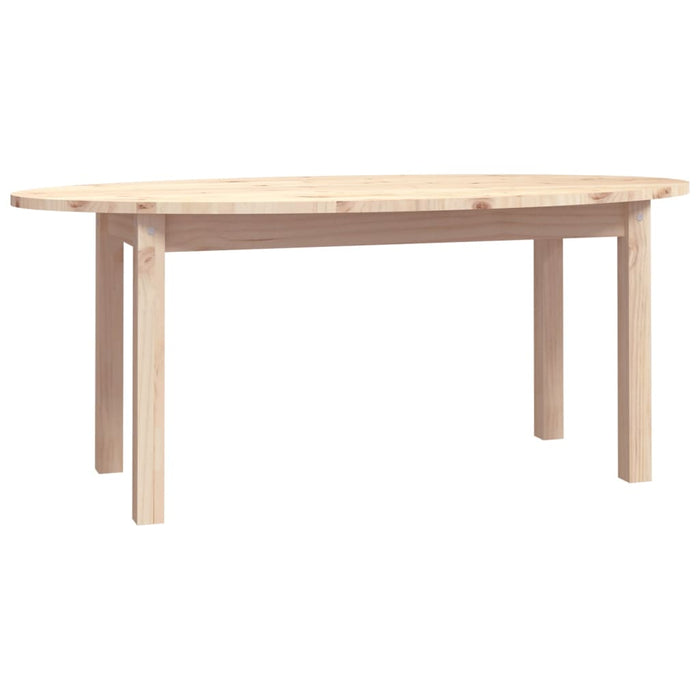 Tavolino da Salotto 110x55x45 cm Legno Massello di Pino cod mxl 5568