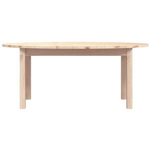 Tavolino da Salotto 110x55x45 cm Legno Massello di Pino cod mxl 5568