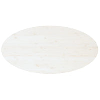 Tavolino da Salotto Bianco 110x55x45 cm Legno Massello di Pino cod mxl 5535