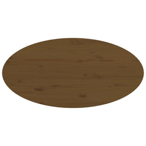 Tavolino da Salotto Miele 80x40x35 cm in Legno Massello di Pino cod mxl 5551