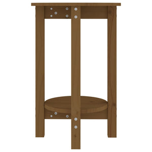 Tavolino da Salotto Miele Ø 40x60 cm in Legno Massello di Pino cod mxl 23058