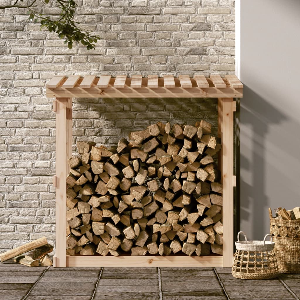 Portalegna 108x64,5x109 cm in Legno Massello di Pino 822427