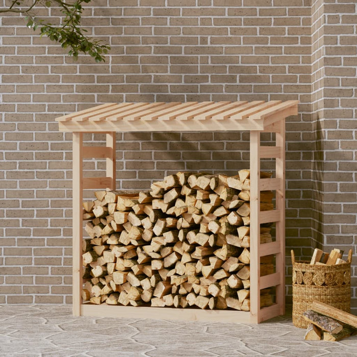 Portalegna 108x64,5x110 cm in Legno Massello di Pino 822437