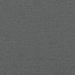 Panca Grigio Scuro 81,5x41x49 cm in Tessuto 344409