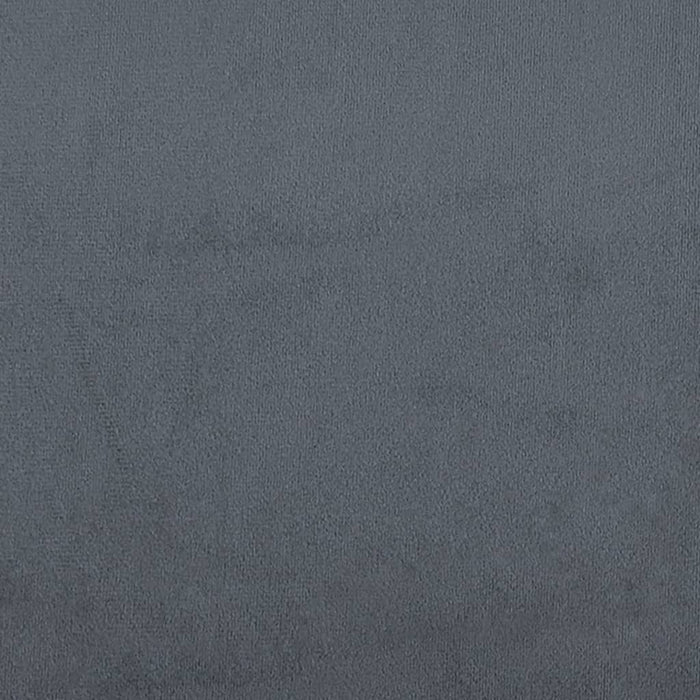 Panca Grigio Scuro 110,5x45x49 cm in Velluto 344419