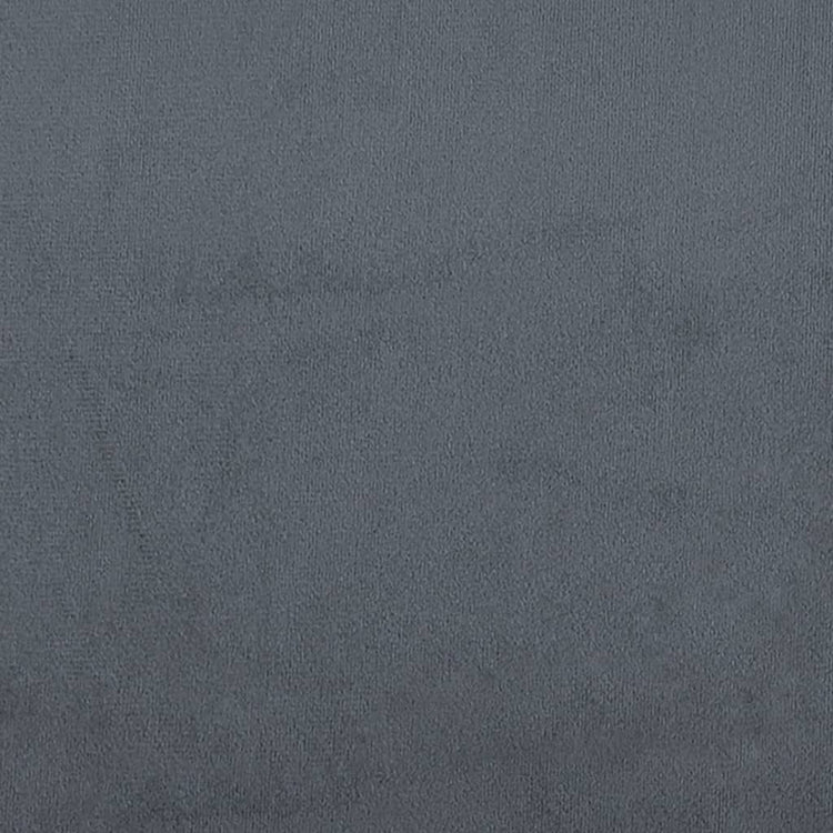 Panca Grigio Scuro 110,5x45x49 cm in Velluto 344419