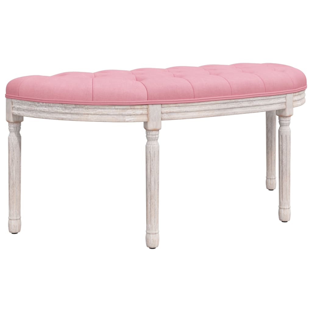 Panca Rosa 110,5x45x49 cm in Vellutocod mxl 118533