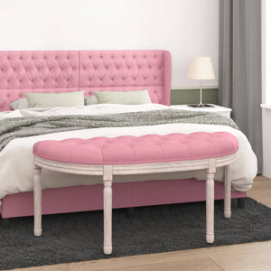 Panca Rosa 110,5x45x49 cm in Vellutocod mxl 118533