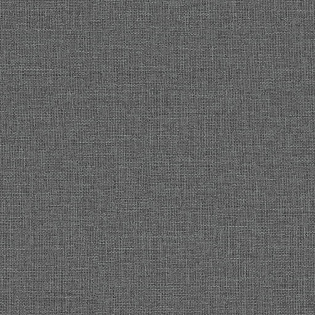 Panca Grigio Scuro 110x40x70 cm in Tessuto 344423