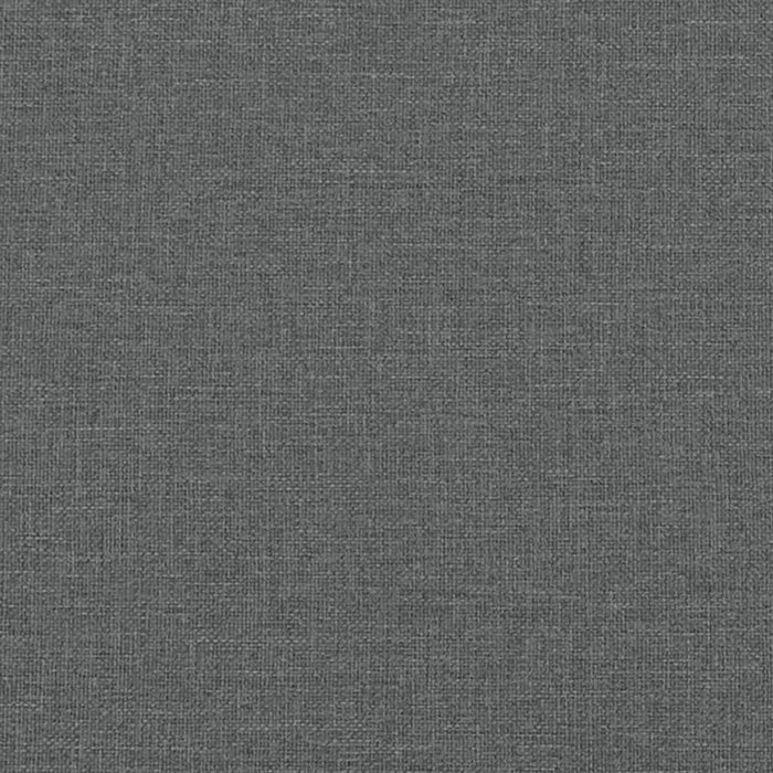 Panca Grigio Scuro 80x45x60 cm in Tessuto 344430