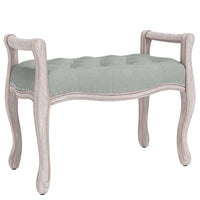 Panca Grigio Chiaro 80x45x60 cm in Vellutocod mxl 70583