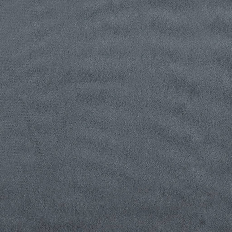 Panca Grigio Scuro 80x40x49 cm in Velluto 344447