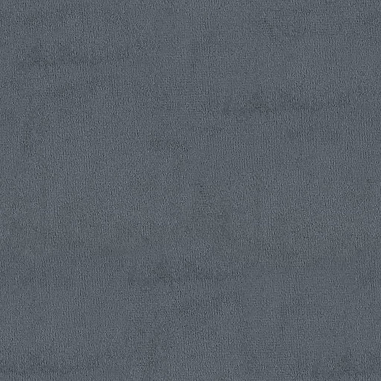 Sgabello Portaoggetti Grigio Scuro 45x45x49 cm in Velluto cod mxl 50298