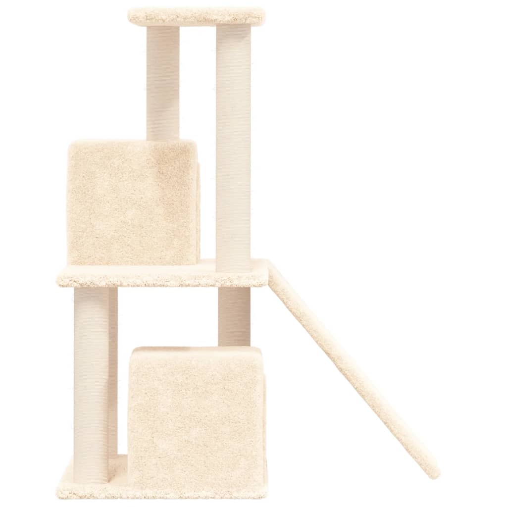 Albero per Gatti con Tiragraffi in Sisal Crema 82 cm cod mxl 68670