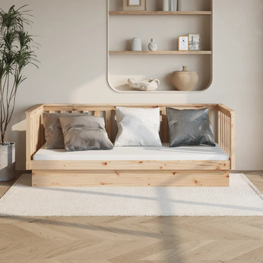 Dormeuse 100x200 cm in Legno Massello di Pino cod mxl 41843