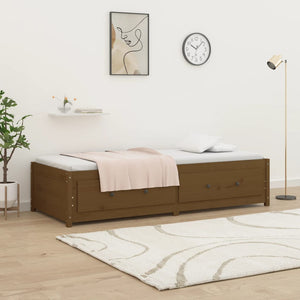 Dormeuse Miele 80x200 cm in Legno Massello di Pino cod mxl 54336