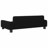 Lettino per Cani Nero 90x53x30 cm in Tessuto 171851