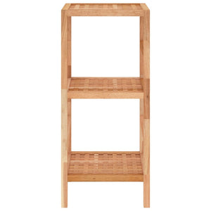 Scaffale da Bagno 35,5x35,5x79 cm in Legno Massello di Nocecod mxl 128660