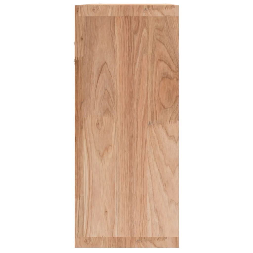 Armadietto da Parete 42x18x42 cm in Legno Massello di Noce 350367