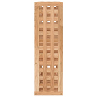 Mensola da Parete 49x15x49 cm in Legno Massello di Noce 350369