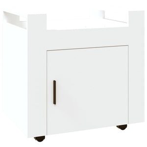 Carrello per Scrivania bianco 60x45x60 cm in Legno Multistrato cod mxl 39186